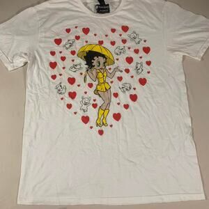 Betty boop yellow and white